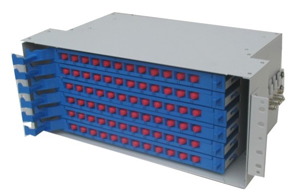 FC,SC,ST,LC optinal 48 ports 12 Cores 1U / 2U 19 inch size Fiber ODF Unit Box