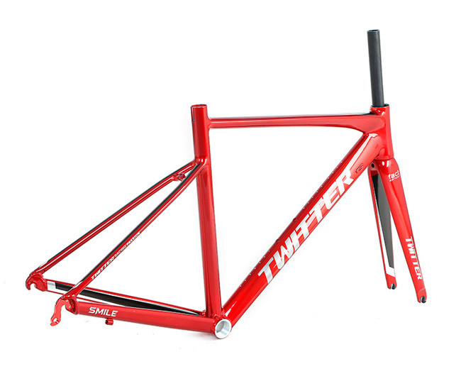 Lighter 700C Alloy Bicycle Frame , 7075 Aluminum Bike Frame With Rim Brake