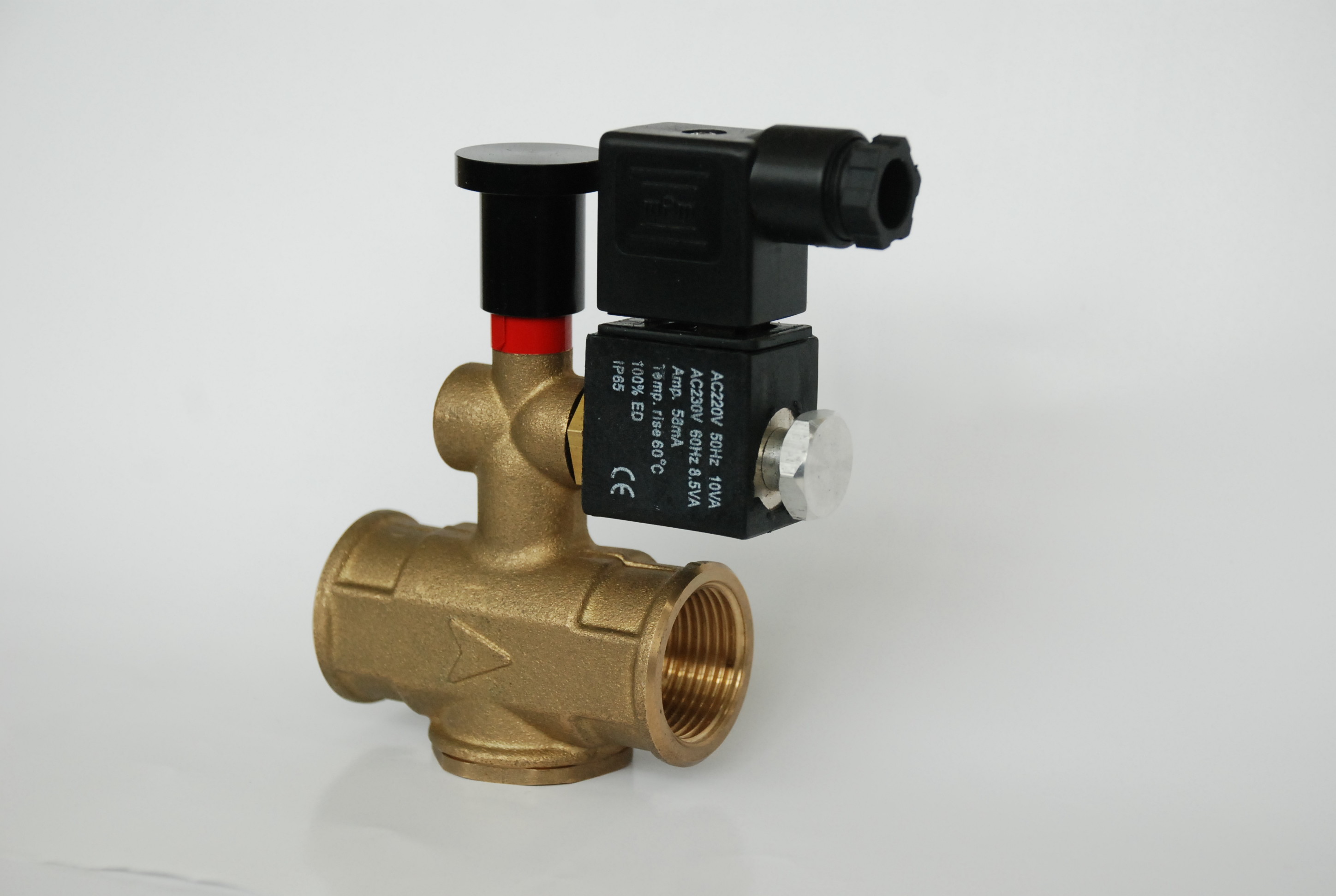 Smart Pulse Solenoid Home Natural Gas Shut Off Valve DC6V To DC24V