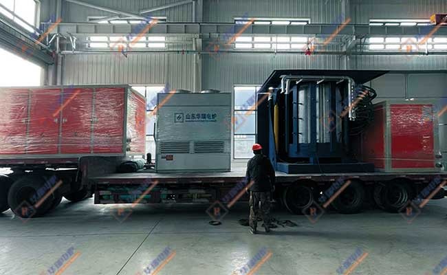 Power Saving Electric Induction Furnace Melting Steel Low Maintenance