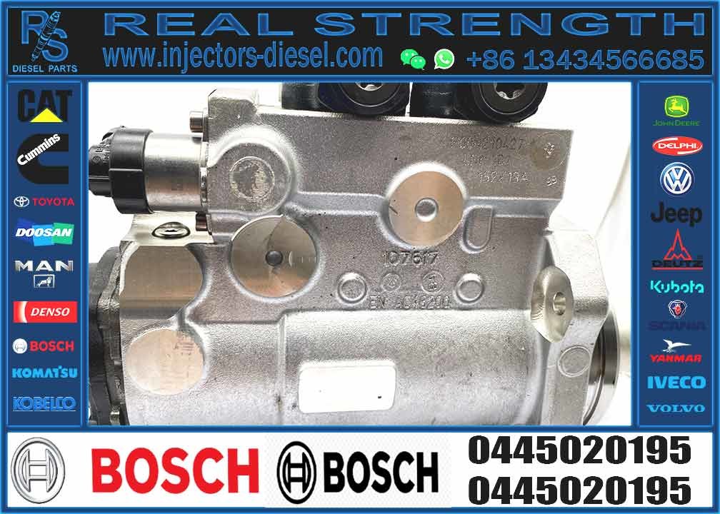 Excavator engine parts original fuel injection pump 0445020195 for IVECO Stralis Trakker Holland T9