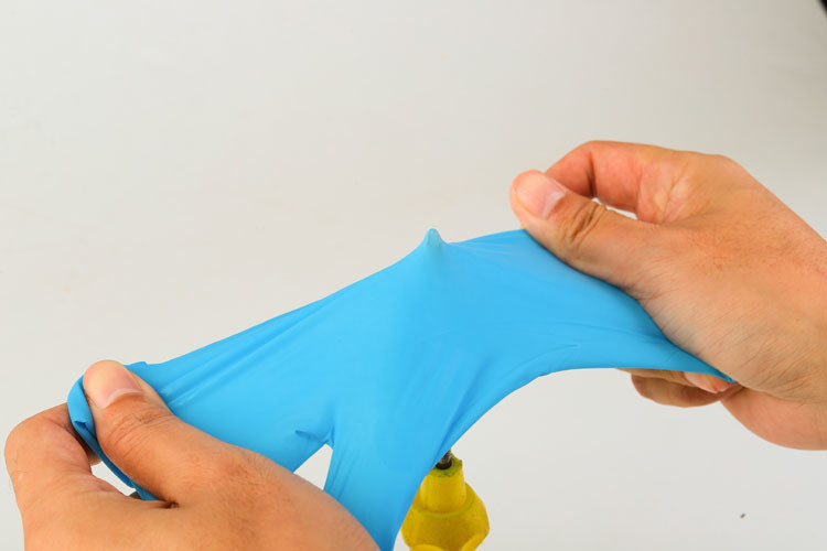Multifunction 100% Nitrile Medical Gloves Puncture Resistant