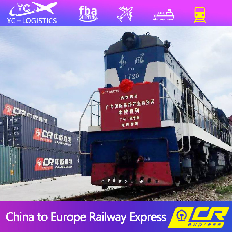 FBA Amazon Train Courier Service From China To Europe