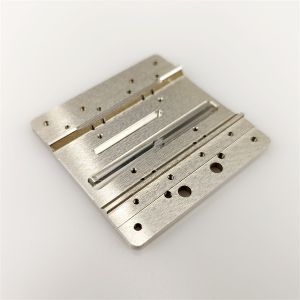 CNC Precision Aerospace Machined Components Galvanized Steel Custom