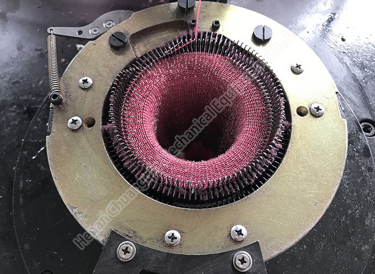 Net Scourer Pad Knitting Machine Cleaning King Machine Scourer Making Machine Scouring Pad Knitting Machine