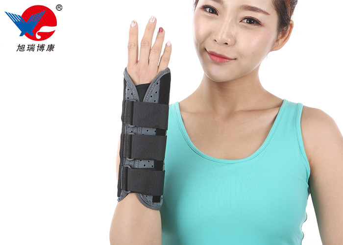 Pain Relief Removable Wrist Splint Good Adhesion Ergonomic Aluminum Steel Stays Inside