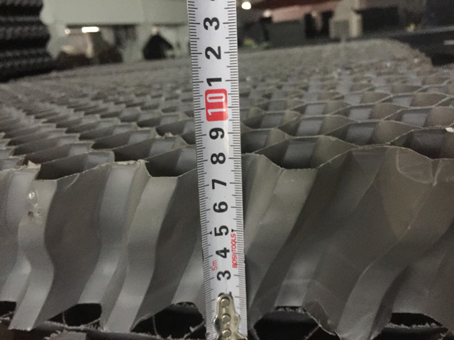 Ventilation Air Inlet Louver Water Treatment Cooling Tower Louver 0.6mm