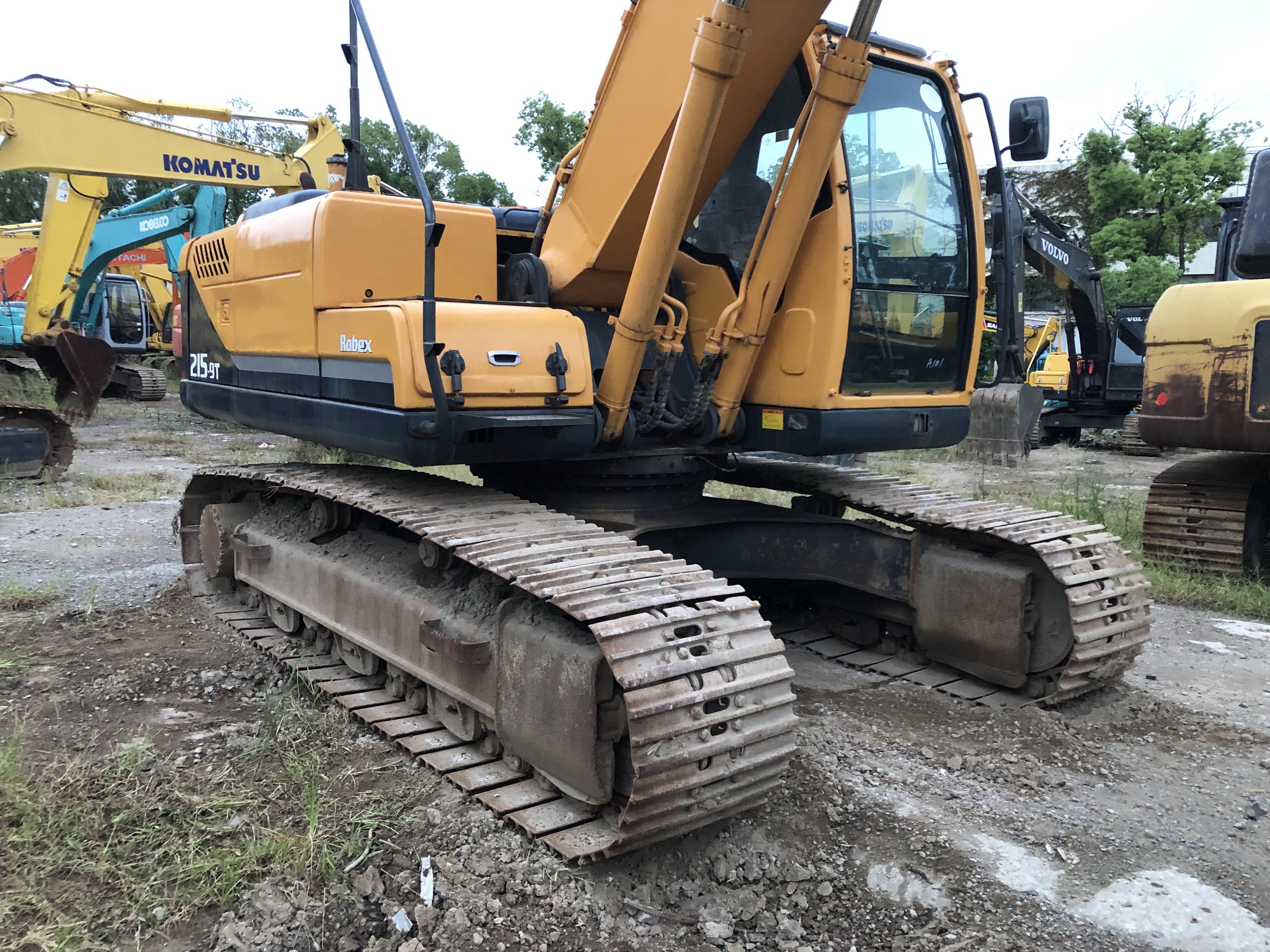 Used Hyundai 215-9T Excavator Construction Equipment from Korea 2019 Year Model at Cheaper