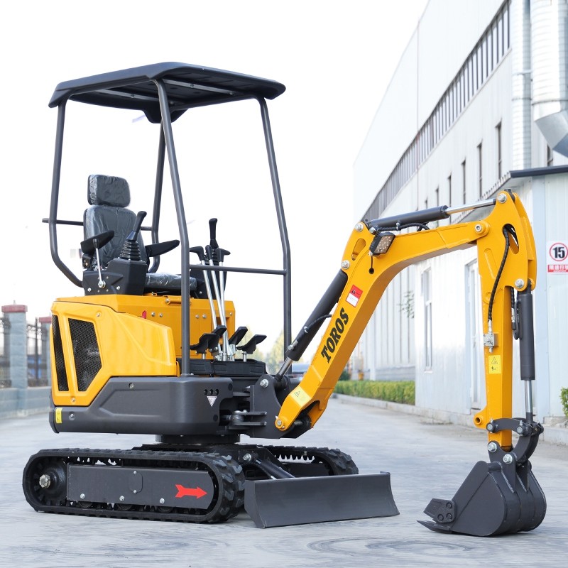 920mm Track Center Distance Mini Crawler Excavator For Enhanced Productivity