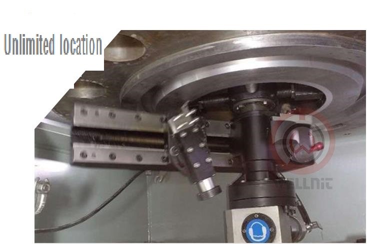 Modular 50mm Stroke Flange Facing Machine Concave Sealing