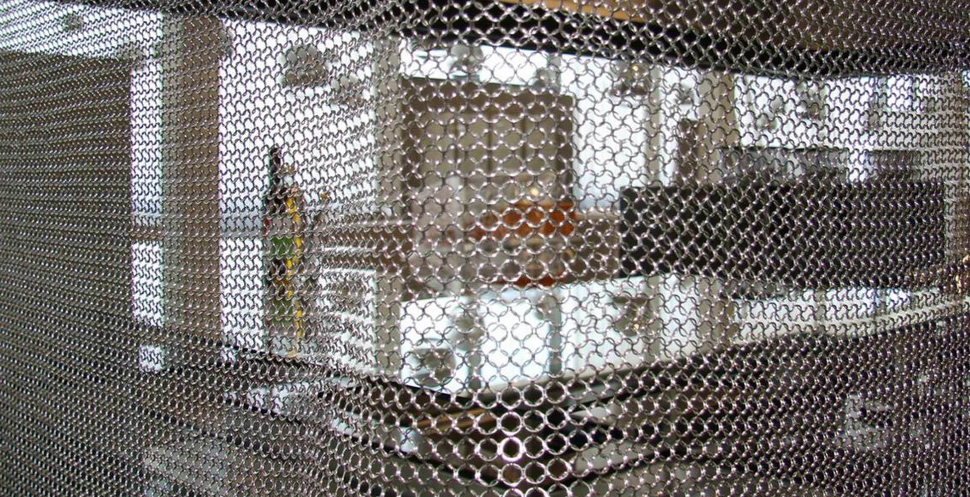 Stainless Steel Chainmail Ring Curtains 1-3mm Wire Diametar Customizable