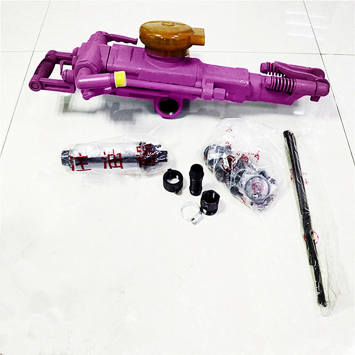 Air Leg Rock Drill YT27 Pneumatic Jack Hammer Mining Portable Rock Drilling Machine