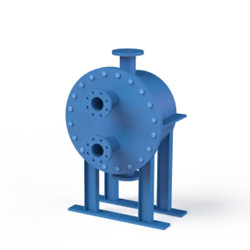 Full-Welded Plate and Shell Heat Exchanger Used as Desuperheater for Waste Heat Recovery