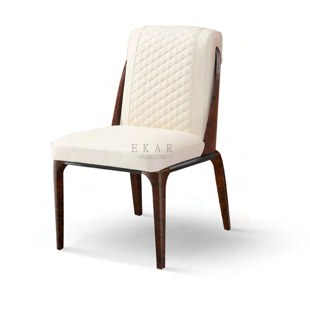 Upholstered European Style Metal Dining Chair W002D5C