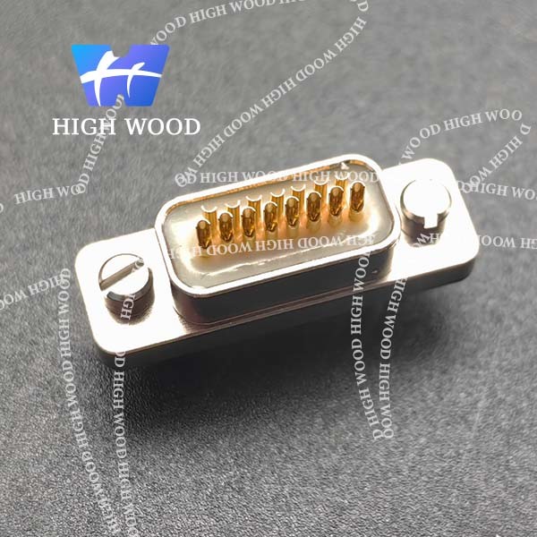 Micro-D MWDM Solder Cup Metal Shell Connectors MWDM2L-15TSM