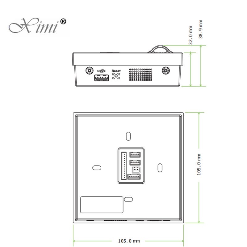 ZK SF400 Standalone Fingerprint Access control and Time Attendance TCP/IP RS485 Door Access Control System With Card Reader