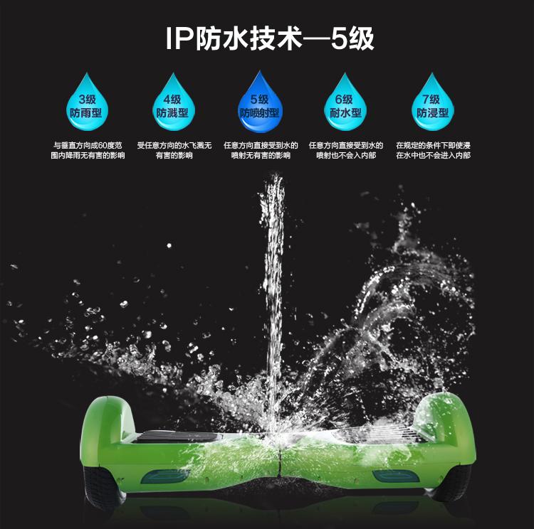 6.5" Two wheels Smart Balance Hoverboard UL2272 Certified Electric Self Balance Hoverboard with Light Sensor LED Factory
