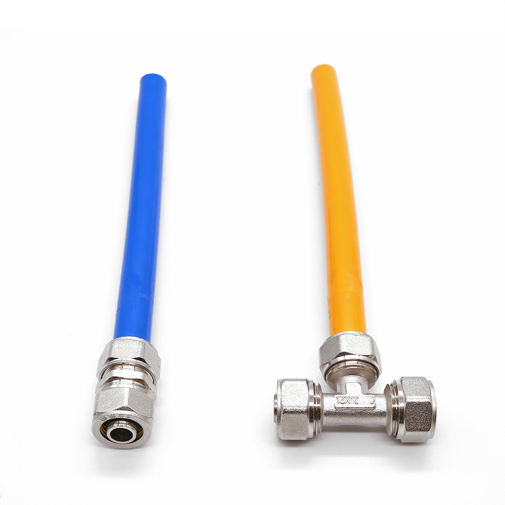 Multilayer pex pipe fittings brass compression fittings coupling for pex-al-pex pipe
