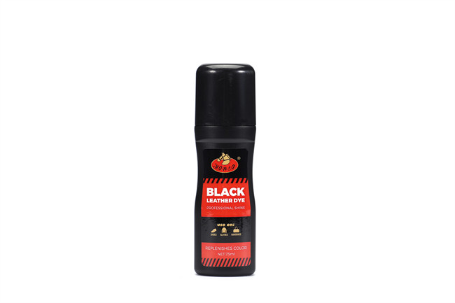 Leather Dye For Shoes Black Scuff Cover BLACK Liquid Tough Dye Re-Coloring Color Scratches Scuff