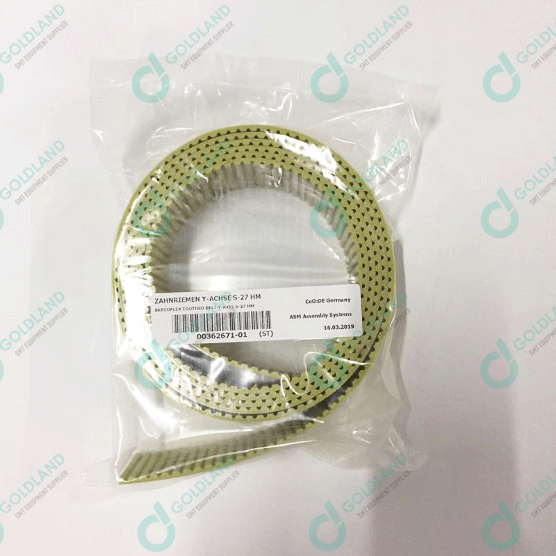 SMT pick and place mchine spare parts 00362671-01 Y-axis belt S-27HM for Siemens/Siplace/ASM SMT machine