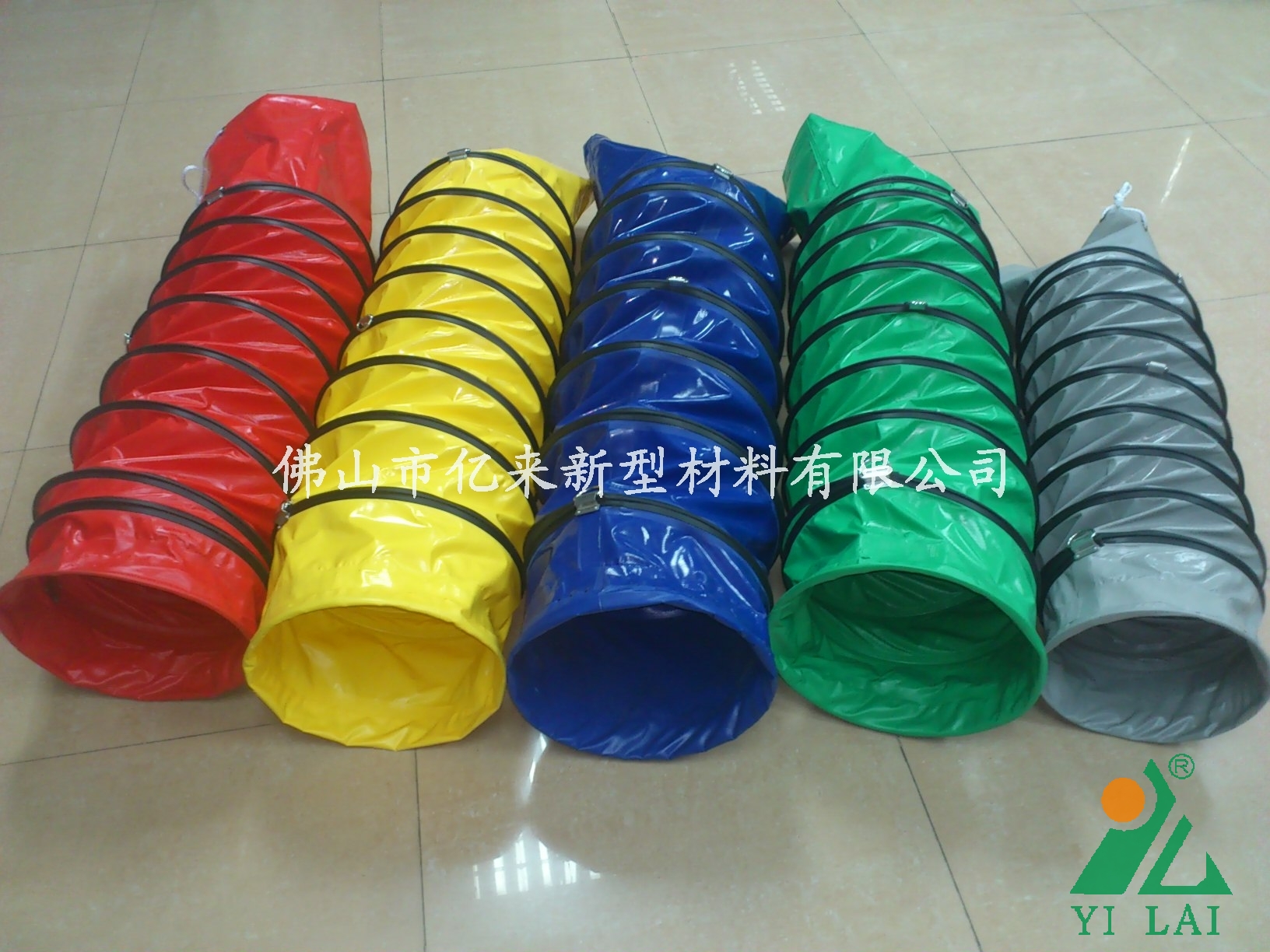 fire retardant flexible duct for marine industry and welding engineering
