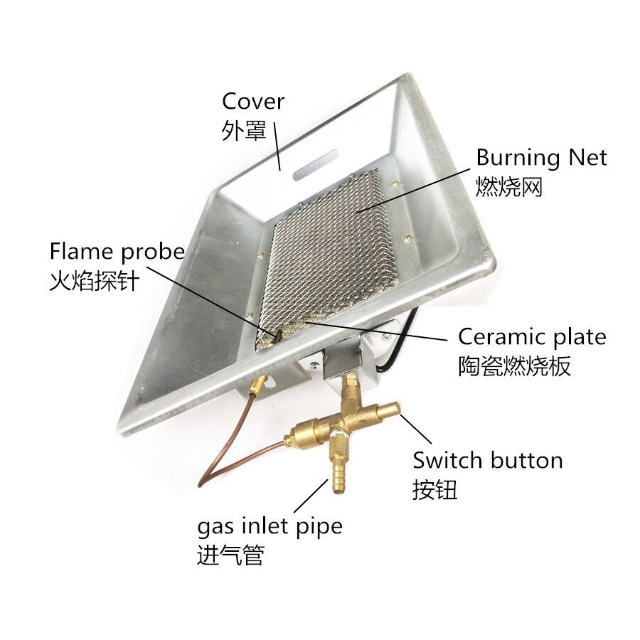THD2606 Poultry Brooder Heater Chicken House Infrared Catalytic Gas Brooder