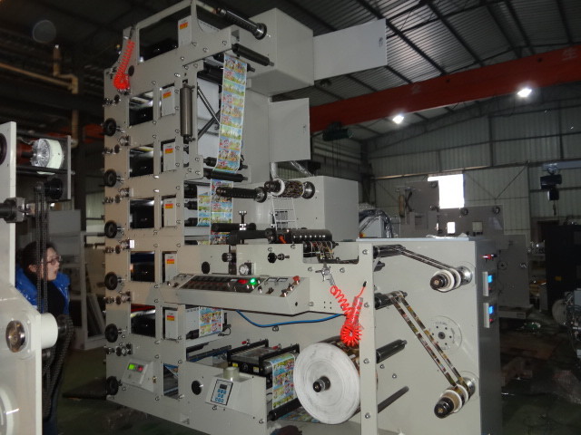 High Speed Flexo Label Printing Machine for Precision Printing,80m/min Printing speed,30 Gross power,kwflexo printing