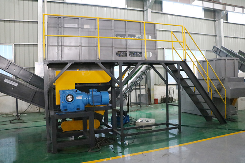 PET Bottles Bales Unpacking Machine