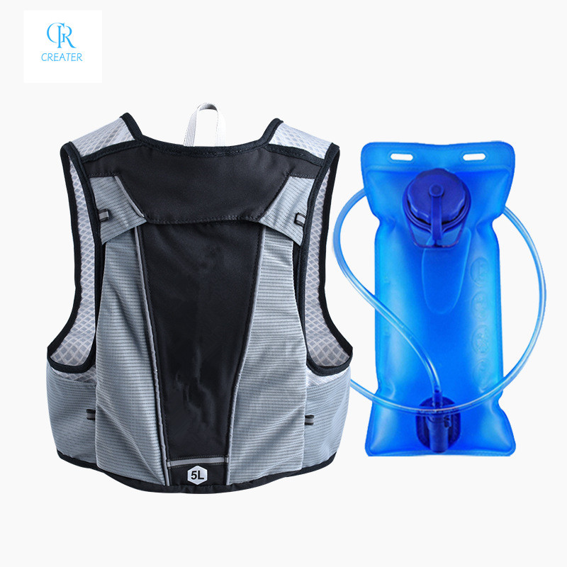 Custom Reflective Riding Running Cycling Vest Hydration Backpack Motorcycle Bike Bag