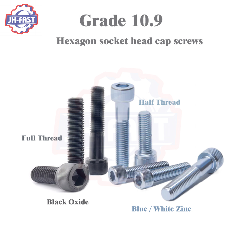 ZINC Finish M3 M6 M8 M12 Grade 8.8 Hexagon Socket-Head Carbon Steel DIN912 Allen Bolt