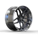 ET30 Three Piece Forged Wheels 8.5J 22 Inch 3 Piece Rims