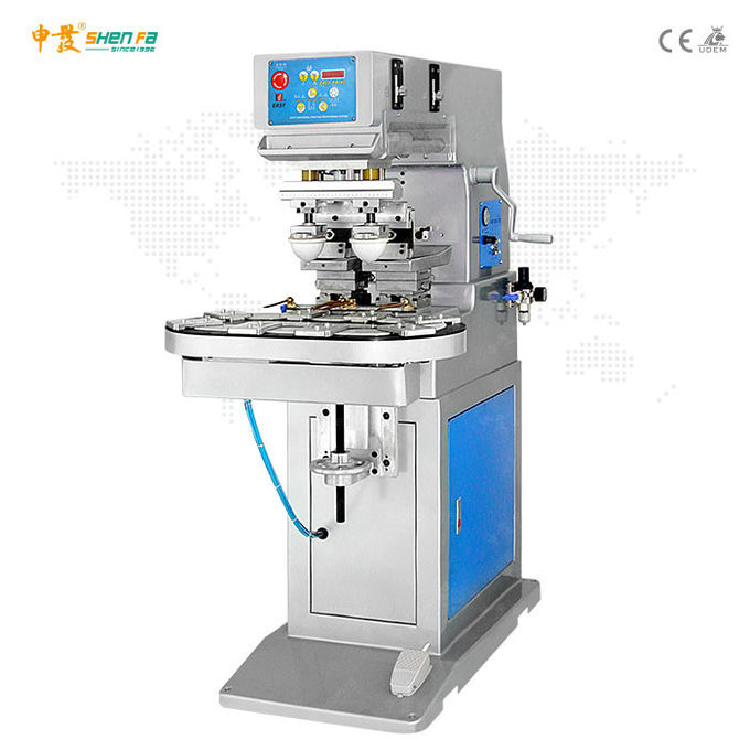 5pcs/Min Ink Cup Conveyor Style Silicon Pad Printing Equipment