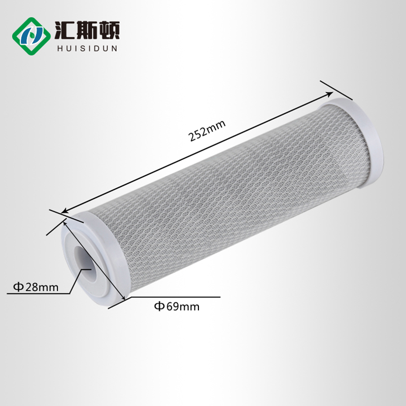 10 Micron 10 20 Inch CTO Carbon Block Filter Cartridge for Water Filtration System