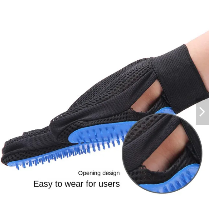 Soft Silicone Pet Grooming Brush Glove Enhanced