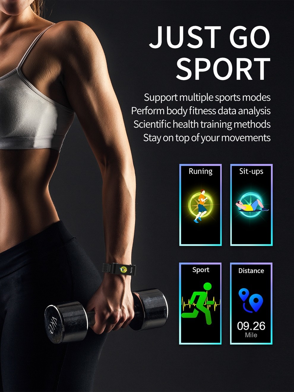 Touch Screen Bluetooth IOT Devices BLE 4.2 TWS Earphone Smartwatch Ring