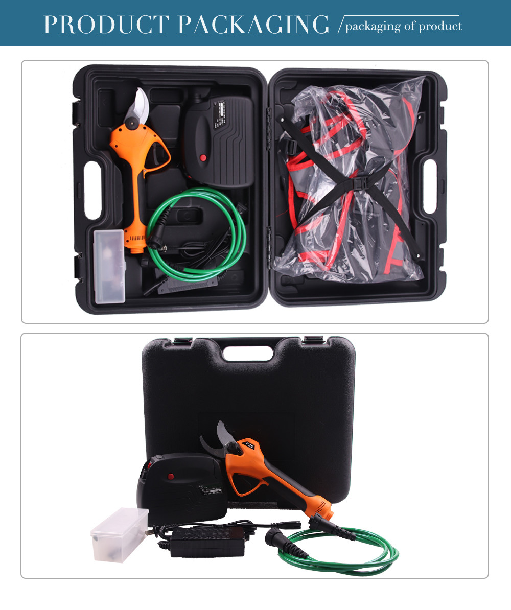 Swansoft 800g Long Time Use Powerful 3.5CM Electric Pruning Shears to Europe and US