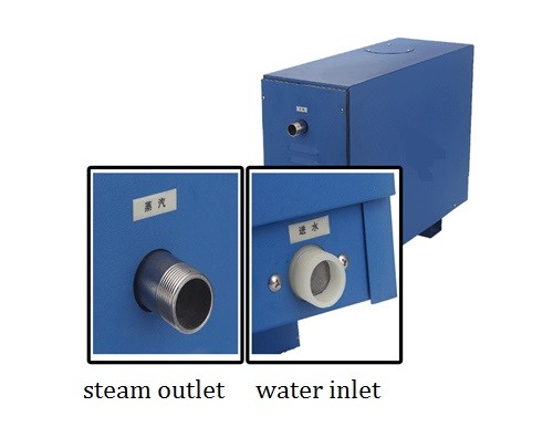 Galvanized Sheet Steam Sauna Equipment / 9kw Steam Generator Anti Corrosive