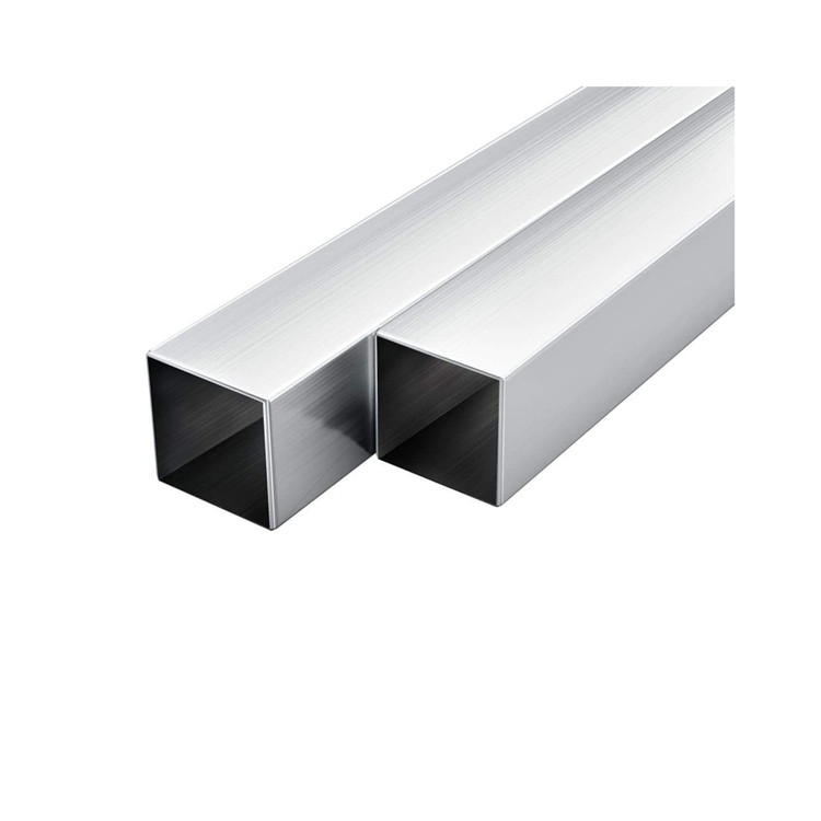 Metal Extruded Aluminum Rectangular Tubing Anodised Powder Painted