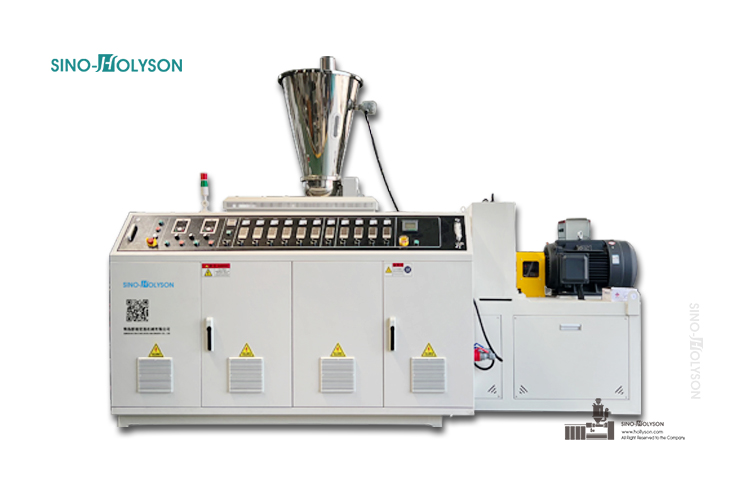 22 1 Screw L/D Ratio PVC Wood Composite Hollow Grille Bamboo Wall Panel Extrusion Line Making Machine