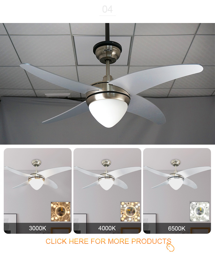 1stshine Ceiling Fan Light with Remote and Wall Mount Effortless Installation