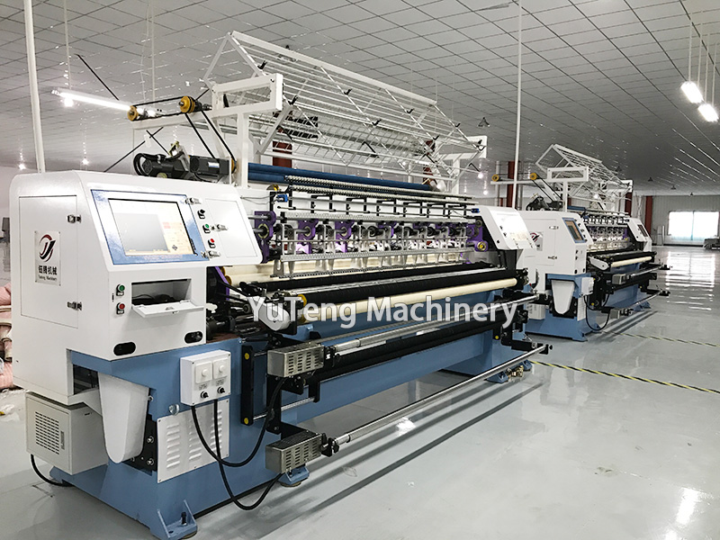 5.5KW Computerized Bedding Quilting Machine Multi Needle For Blanket