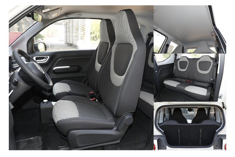 Fast Charging Wuling Hongguang Mini EV Electric Car 100km/H High Speed
