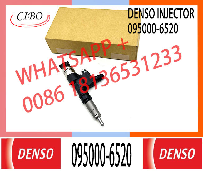 common rail injector 095000-6521 095000-6520 9709500-652 injector for Hino 300 N04C injector nozzle 095000-6521 095000-6