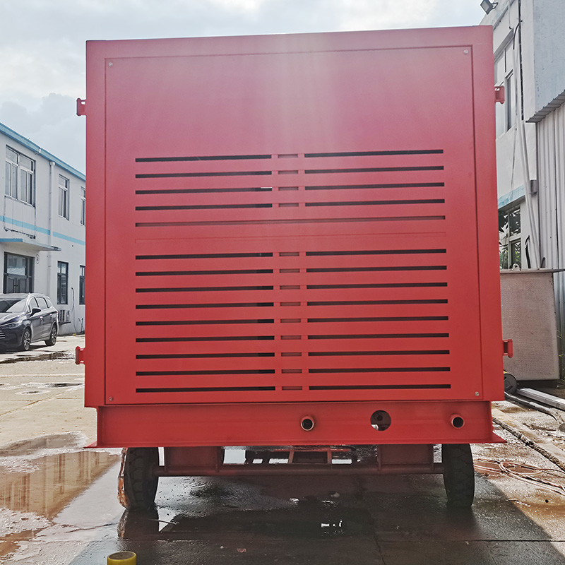 50L Min Ultra High Pressure Water Jet Cleaning Road Hydro Blasting Equipment 1500bar