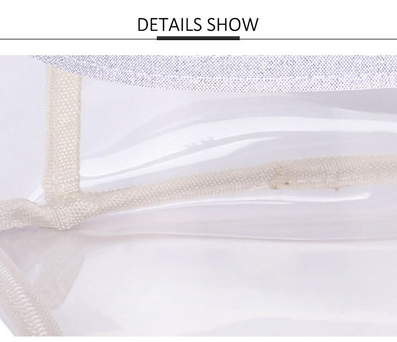 Transparent Clear PVC Makeup Organizer Cosmetic Bag