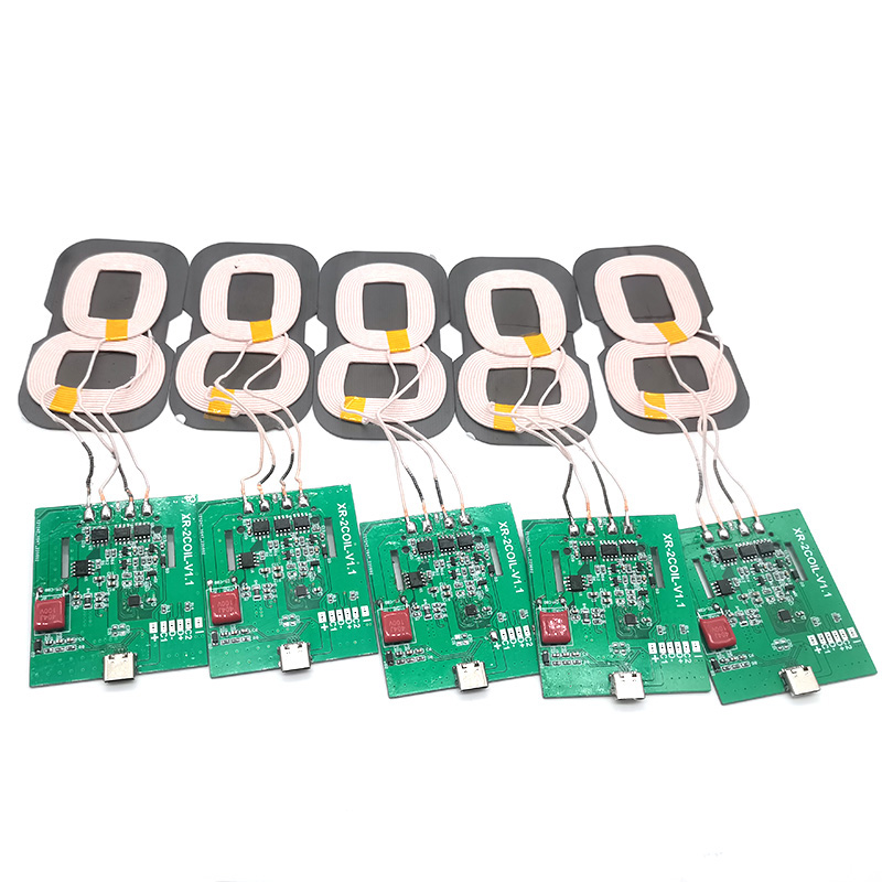 OEM 5W 7.5W 10W 15W qi Wireless Charging Transmitter Qi Receiver PCBA Module