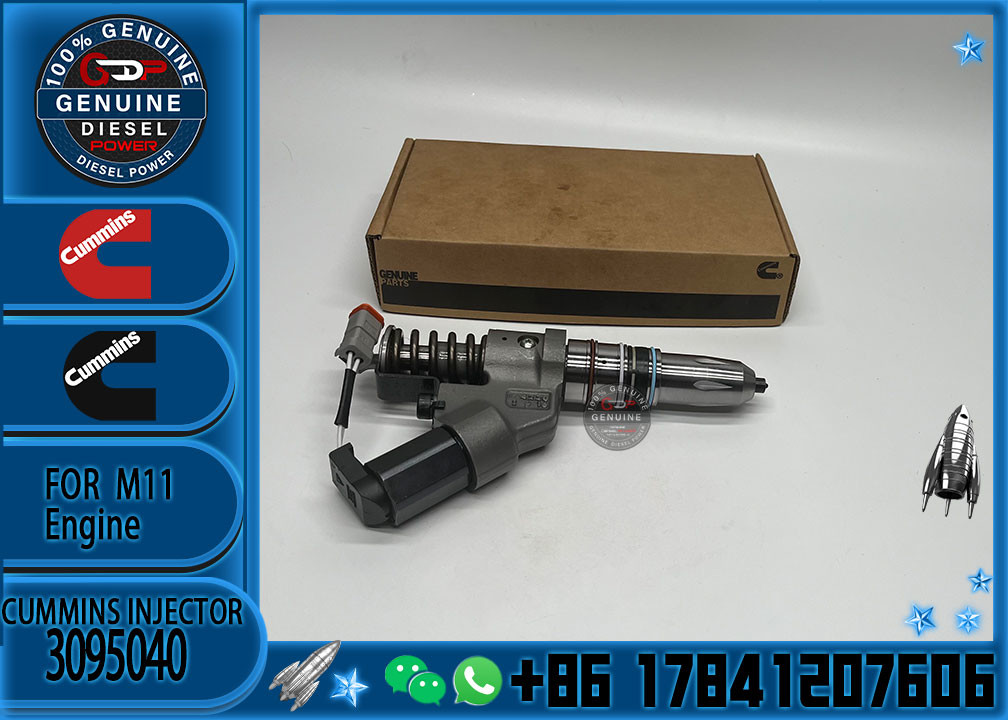 3095040 4902921 OE quality Brand New Diesel Common Rail Injector 3095040 4902921 for C ummins QSM11 ISM11 M11 Diesel Eng