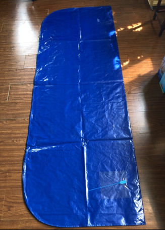 Customized Color Disposable Body Bags U Straight Zipper Weight Capability 100-200kg