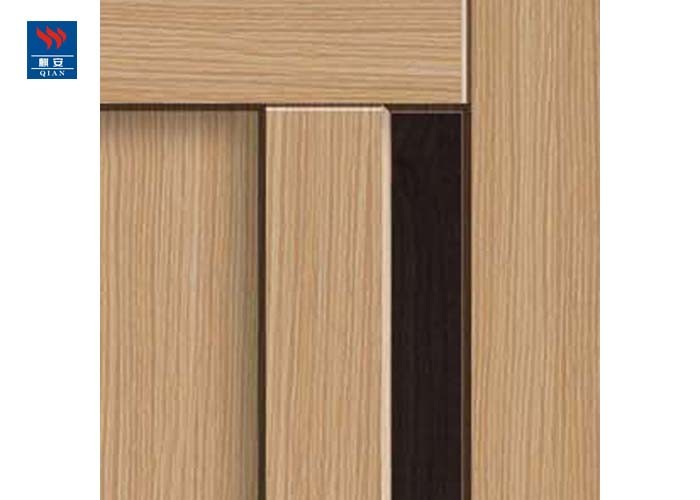 Decoration Line Modern Room Design Interior WPC Eco friendly wooden Doors With Frames