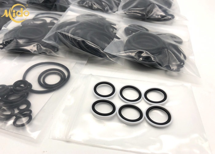 Hydraulic Pump Control Valve Seal Kit SK200 8 210 8 MIDAO Abrasion Resistant